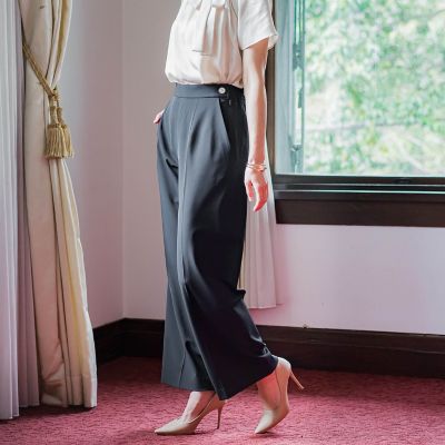 ボディーシェルキューダスワイドパンツ≪洗濯機で洗える≫