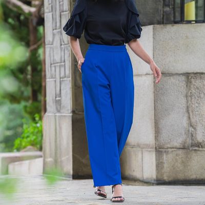 ＜Viaggio Blu (Women)＞ボディーシェルキューダスワイドパンツ≪洗濯機で洗える≫