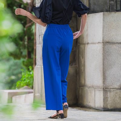 クールな価格でホットなピック ボディーシェルキューダスワイドパンツ≪洗濯機で洗える パンツ
