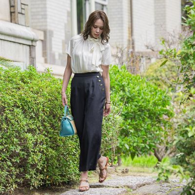 アイアスワイドパンツ≪手洗い可能≫ | Viaggio Blu (Women