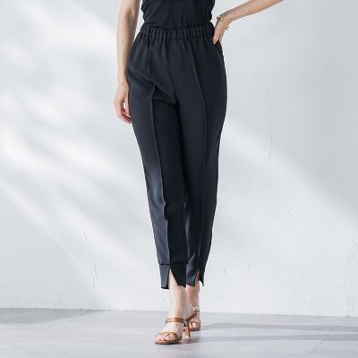 ＜Viaggio Blu (Women)＞接触冷感２ＷＡＹストレッチジョガーパンツ≪洗濯機で洗える≫