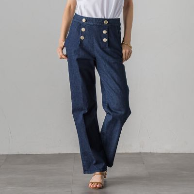 マリンデニムパンツ≪洗濯機で洗える≫ | Viaggio Blu (Women