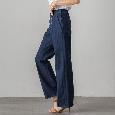 マリンデニムパンツ≪洗濯機で洗える≫ | Viaggio Blu (Women