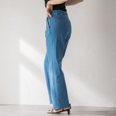 マリンデニムパンツ≪洗濯機で洗える≫ | Viaggio Blu (Women