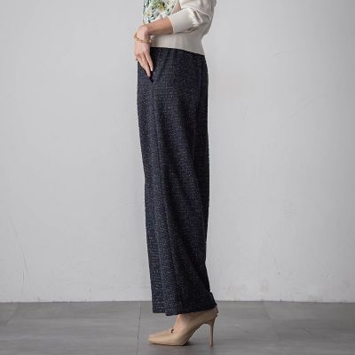 ツイードラメワイドパンツ | Viaggio Blu (Women)/ビアッジョブルー