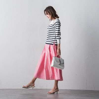 ＥＴＩＱＵＥタフタボリュームスカート≪洗濯機で洗える≫