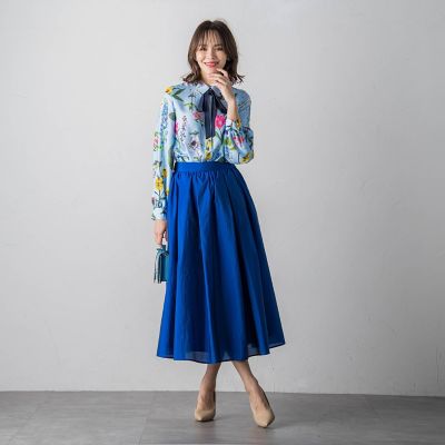 ＥＴＩＱＵＥタフタボリュームスカート≪洗濯機で洗える≫