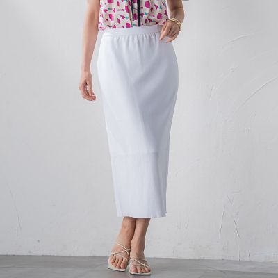 ナローニットスカート≪セットアップ対応／手洗い可能≫ | Viaggio Blu