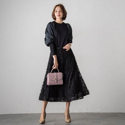 チュールフリルスカート≪セットアップ対応≫