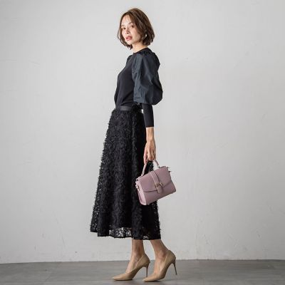チュールフリルスカート≪セットアップ対応≫
