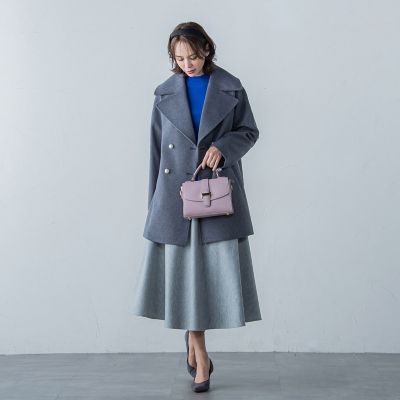 Viaggio Blu メルトンロングサーキュラースカート 新色追加】メルトンロングサーキュラースカート | Viaggio Blu
