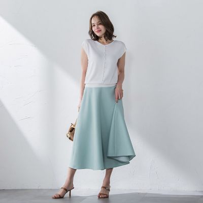 Viaggio Blu バスケットリネーラサーキュラースカート バスケットリネーラサーキュラースカート | Viaggio Blu