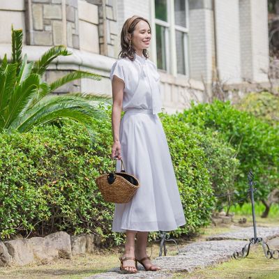 ドライシアーシャンブレースカート≪手洗い可能≫