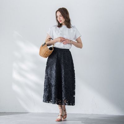 レーステープスカート