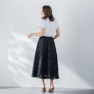 レーステープスカート