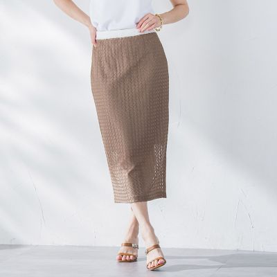 バルファスレーススカート≪手洗い可能≫ | Viaggio Blu (Women