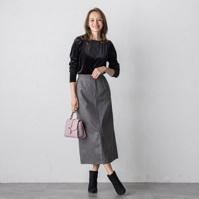 WEB限定】ラメタイトスカート≪手洗い可能≫ | Viaggio Blu (Women