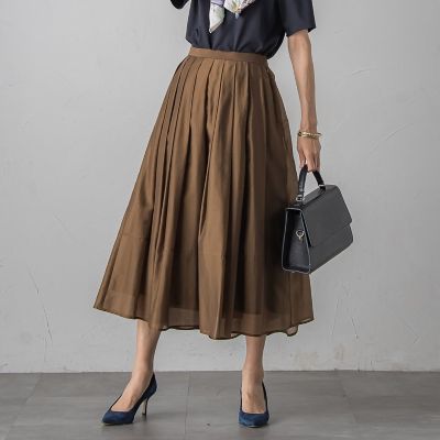 ＜Viaggio Blu (Women)＞ナチュラルオーガンジースカート