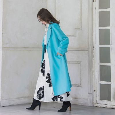 ビッグフラワーフロッキースカート | Viaggio Blu (Women)/ビアッジョ