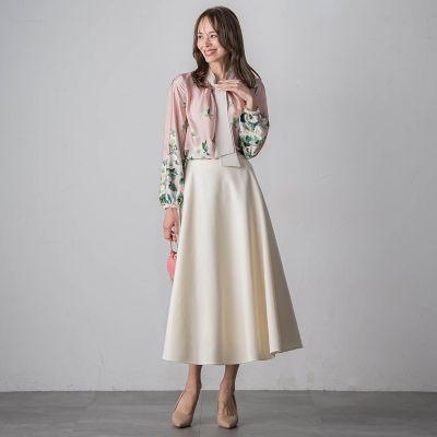 新色追加】メルトンサーキュラースカート | Viaggio Blu (Women
