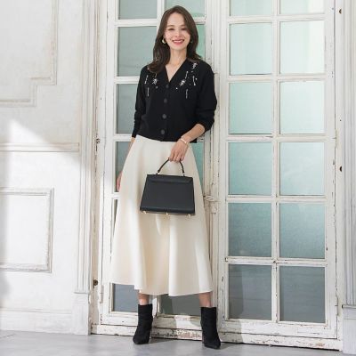 新色追加】メルトンサーキュラースカート | Viaggio Blu (Women
