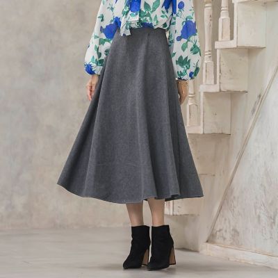 ＜Viaggio Blu (Women)＞メルトンサーキュラースカート
