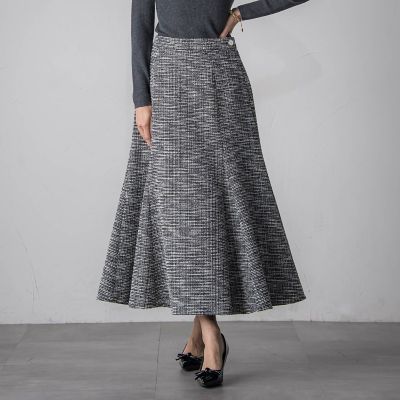 ツイードラメマーメイドスカート | Viaggio Blu (Women)/ビアッジョ
