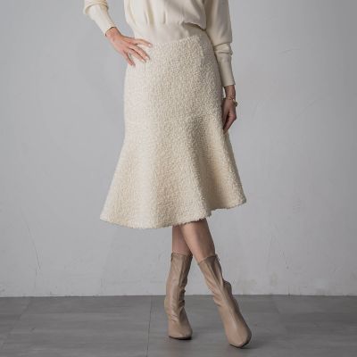 ＜Viaggio Blu (Women)＞ループツイードスカート