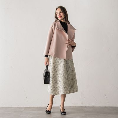 モノトーンツイードスカート | Viaggio Blu (Women)/ビアッジョブルー