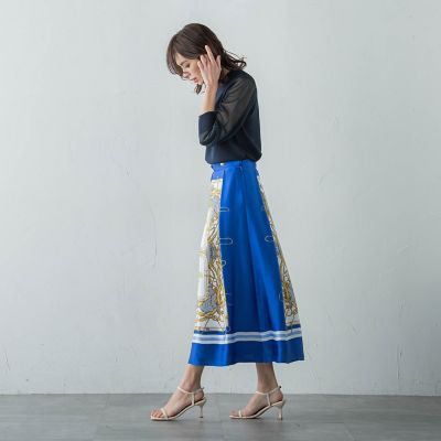 シアースリーブボウタイニット