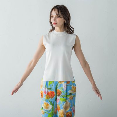ＬＵＣＩＮＤＡノースリーブニット≪手洗い可能≫