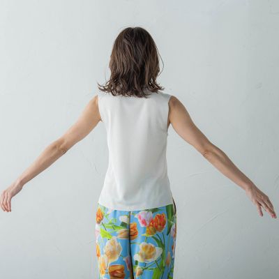 ＬＵＣＩＮＤＡノースリーブニット≪手洗い可能≫