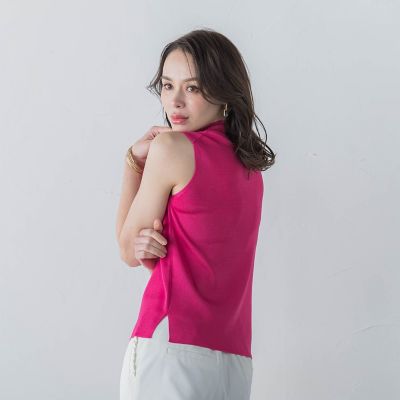 ＬＵＣＩＮＤＡノースリーブニット≪手洗い可能≫