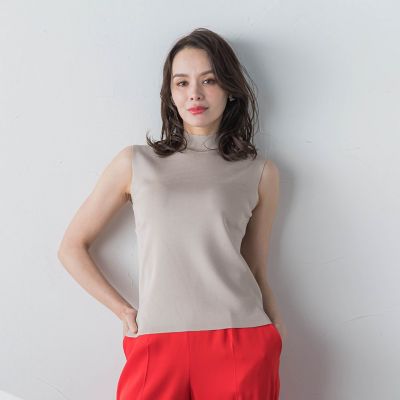 ＬＵＣＩＮＤＡノースリーブニット≪手洗い可能≫