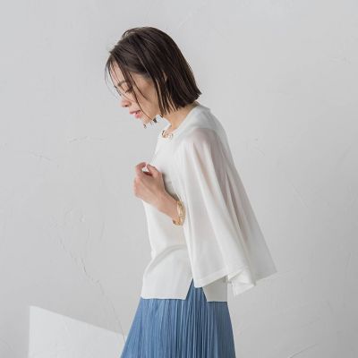 ＬＵＣＩＮＤＡケープアンサンブル≪手洗い可能≫