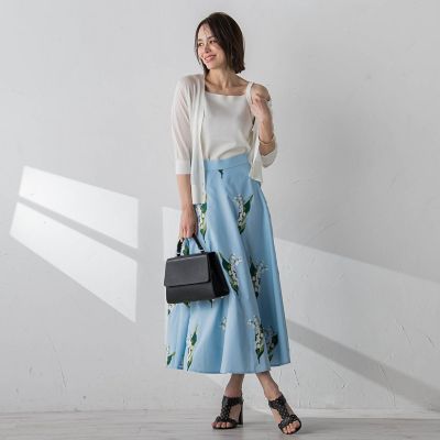 ＬＵＣＩＮＤＡ５分袖カーディガン≪手洗い可能≫