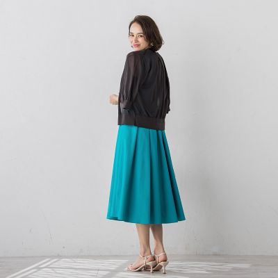 ＬＵＣＩＮＤＡ５分袖カーディガン≪手洗い可能≫