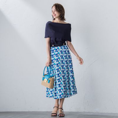 オフショルニット≪手洗い可能≫