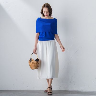 オフショルニット≪手洗い可能≫