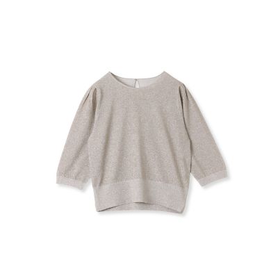 ビアッジョブルー Viaggio Blu シャイニーラメプルオーバー