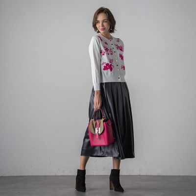 minä perhonen フルーツ刺繍 カーディガン minä perhonen フルーツ刺繍 カーディガン - メルカリ