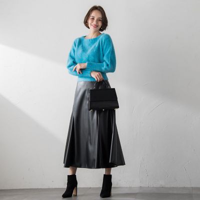 フォックスカシミヤニット≪手洗い可能≫