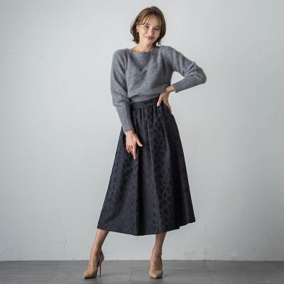 フォックスカシミヤニット≪手洗い可能≫