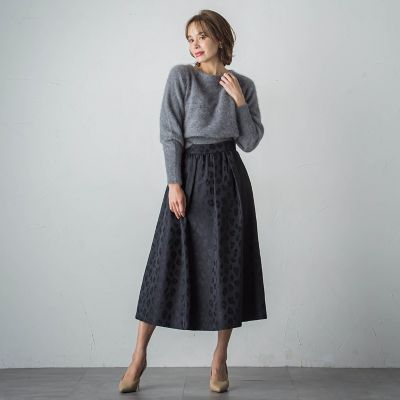 フォックスカシミヤニット≪手洗い可能≫
