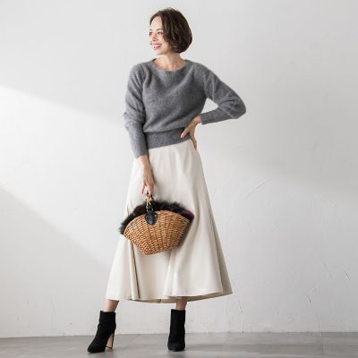 フォックスカシミヤニット≪手洗い可能≫