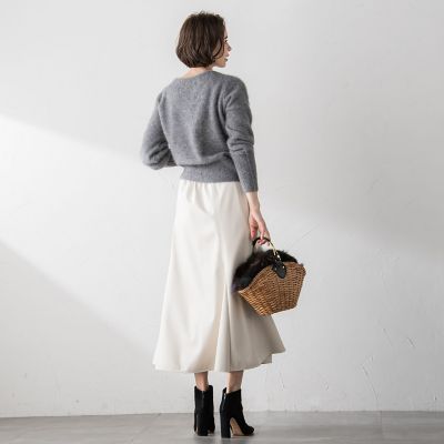 フォックスカシミヤニット≪手洗い可能≫