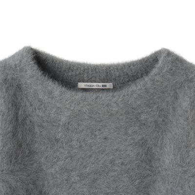 フォックスカシミヤニット≪手洗い可能≫