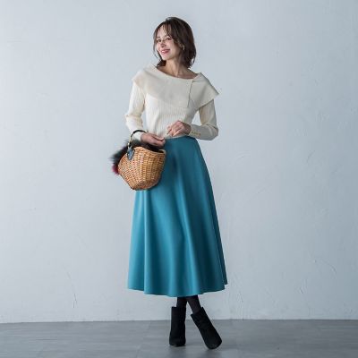 ケープリブニット≪手洗い可能≫