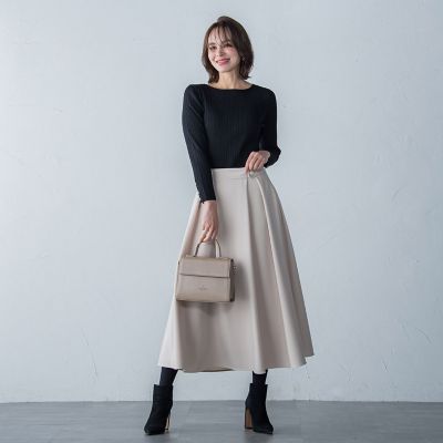 ワイドリブ袖ビジュープルオーバー≪手洗い可能≫
