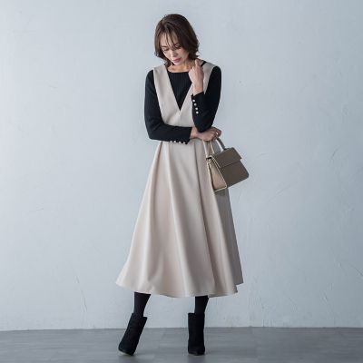 ワイドリブ袖ビジュープルオーバー≪手洗い可能≫